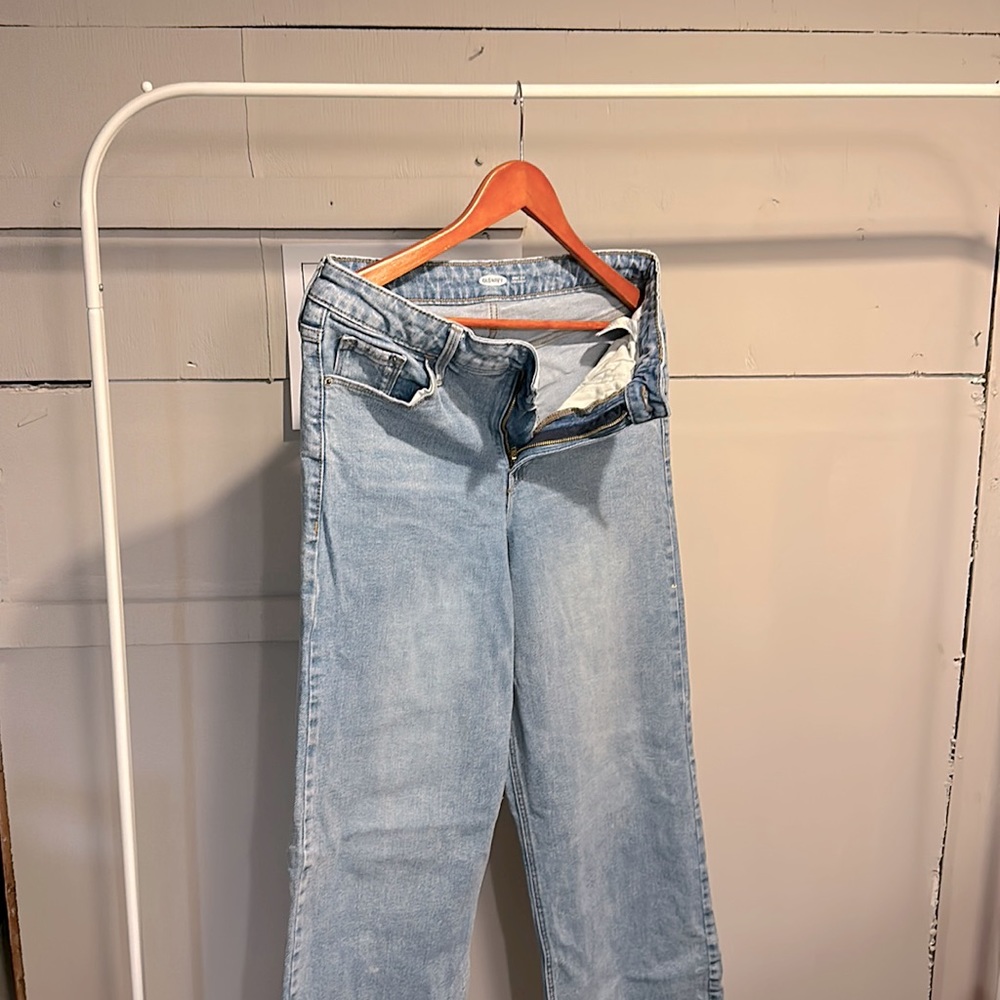 Old act Wide Leg extra high rise Light jean